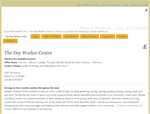 Tablet Screenshot of dayworkercentersc.org